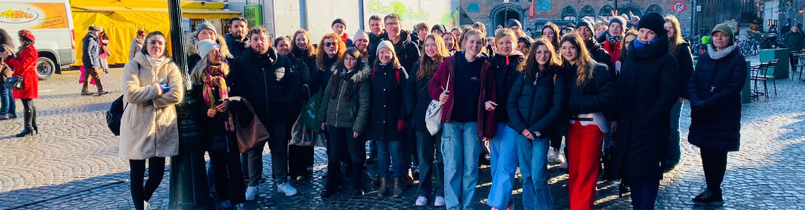 Muratlı Anadolu Lisesi öğrencileri Belçika