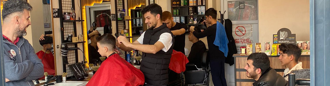 Berber ve kuaförlerde bayram yoğunluğu