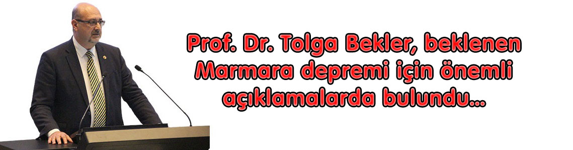 "Marmara fayının çalıştığını gösterdi"