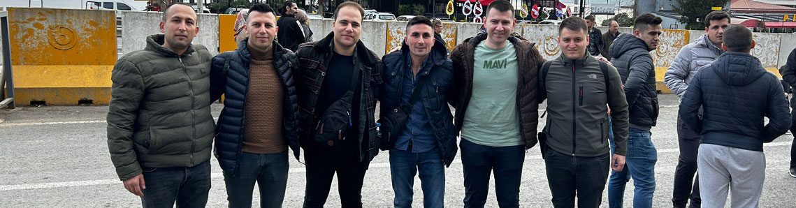 İkinci grup yola çıktı