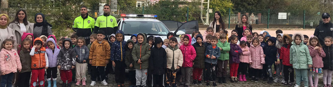 Öğrencilere trafik eğitimi