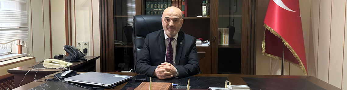 Yeni Müftümüz görevine başladı