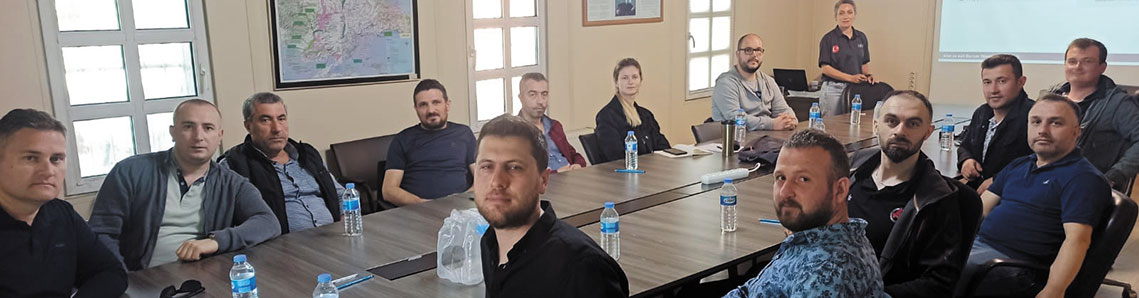 Muratlı Karton acil ekibine eğitim
