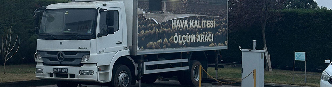 Hava kalitesi 7/24 ölçülüyor