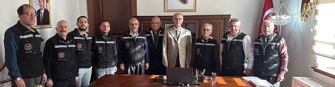 Gazetecilerden protokol ziyaretleri