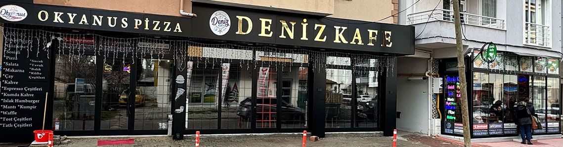 Deniz Kafe, aile salonu ile hizmetinizde!