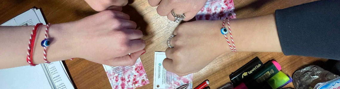 Baharın simgesi MARTENİÇKA bileklere takıldı