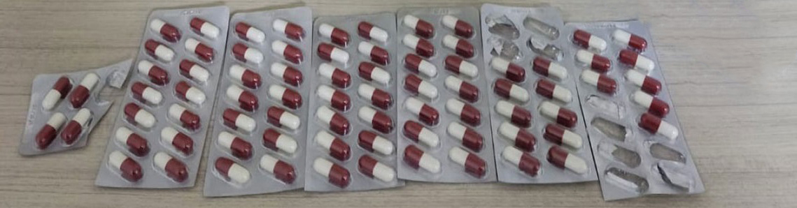 Üzerinde ve ikametinde yakalandı