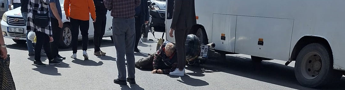 Sıradükkanlar mevkiinde trafik kazası: 1 yaralı