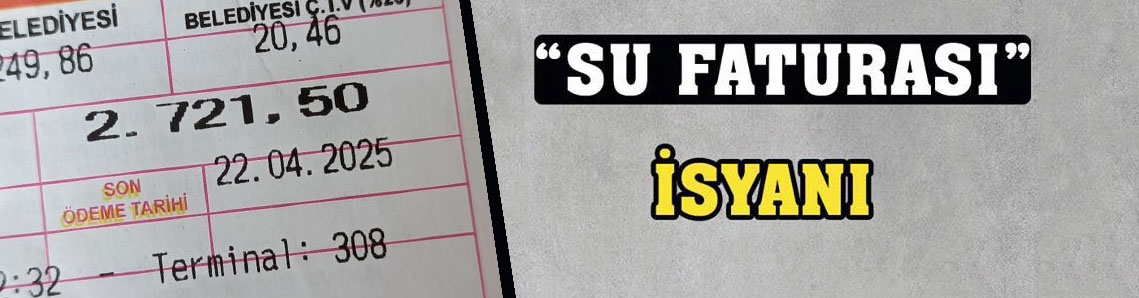 Su faturaları cep yakıyor