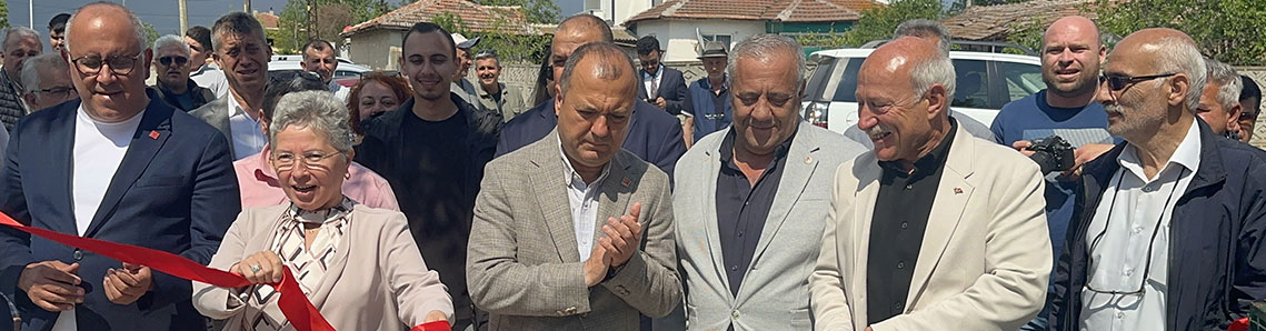 Müsellim Mahallesi Atatürk büstü törenle açıldı