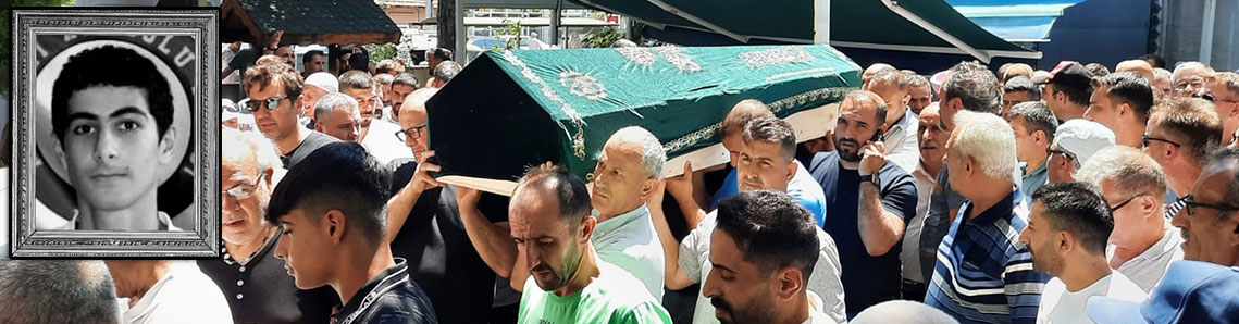 16 yaşındaki Dindar gözyaşlarıyla uğurlandı