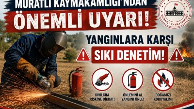 Tekirdağ Valiliği il genelinde yaz aylarında artış gösteren kırsal alan