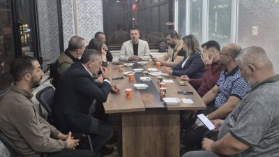 Siyasi hayatına yeni başlayan Anahtar Parti’nin Muratlı İlçe Başkanlığı, kuruluş