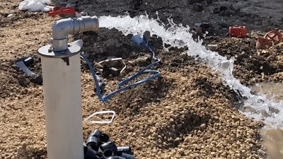 Muratlı’nın Hanoğlu Mahallesi’nde hayata geçirilen proje kapsamında, 170 metre derinlikten
