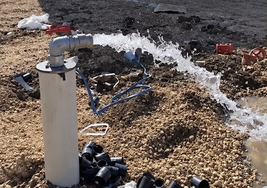 Muratlı’nın Hanoğlu Mahallesi’nde hayata geçirilen proje kapsamında, 170 metre derinlikten