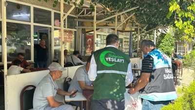 Halk Sağlığı Haftası etkinlikleri kapsamında Muratlı’da vatandaşlara yönelik bilgilendirme ve