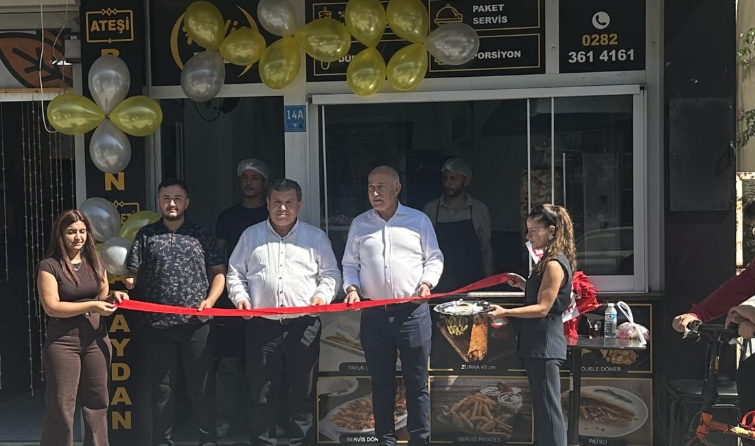 Muratlı’da Hatay usulü lezzetleri ilçe halkıyla buluşturacak olan Halis Döner,